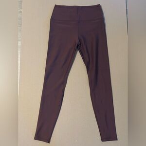 Maroon Thermal Leggings